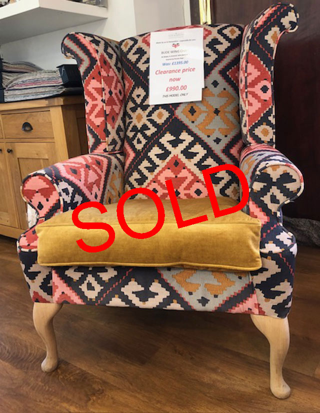 Bude Wing Chair clearance